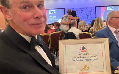 Bedmax founder and MD, Tim Smalley, awarded 2023 BETA Lifetime Achievement Award.