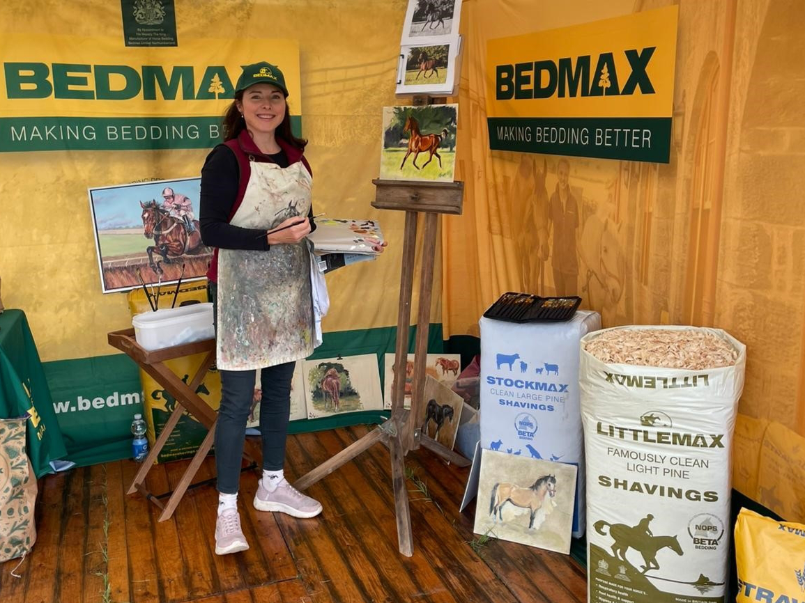 Anthea Turner on the 2025 Bedmax Stand